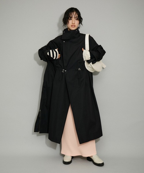 ADAM ET ROPE'(アダムエロペ)の「【サステナブル】ムスビショルダーバッグ(ショルダーバッグ・レディース・ブラック/サックスブルー/ホワイト・FREE)」の8枚目の写真