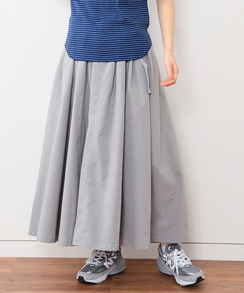 Gramicci（グラミチ）の「GRAMICCI × BEAMS BOY / 別注 リップストップ スカート（スカート・レディース・パープル/ブラック/グレー・FREE）」の11枚目の写真