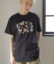 ayuneshojima アーカイブイラストTシャツ ネコ（Tシャツ/カットソー 
