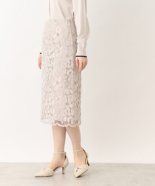 index（インデックス）の「◆≪S-LLsize≫ 定番人気 レースタイトスカート/ラメアソート【洗濯機洗い可】（スカート・レディース・ライトグリーン系/チャコールグレー/ベージュ系その他7・36/42/38/40）」の12枚目の写真