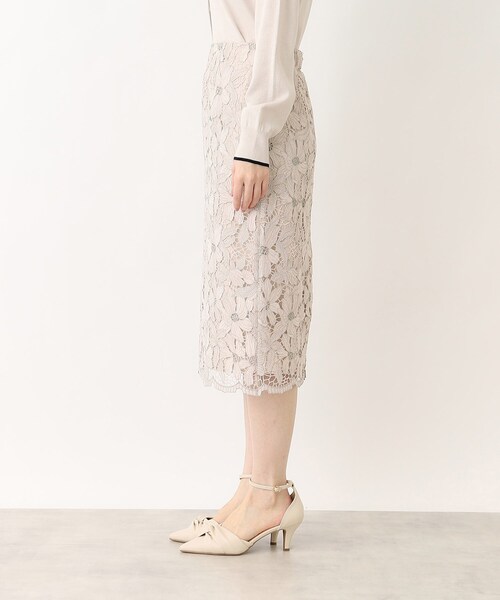 index（インデックス）の「◆≪S-LLsize≫ 定番人気 レースタイトスカート/ラメアソート【洗濯機洗い可】（スカート・レディース・ライトグリーン系/チャコールグレー/ベージュ系その他7・36/42/38/40）」の20枚目の写真