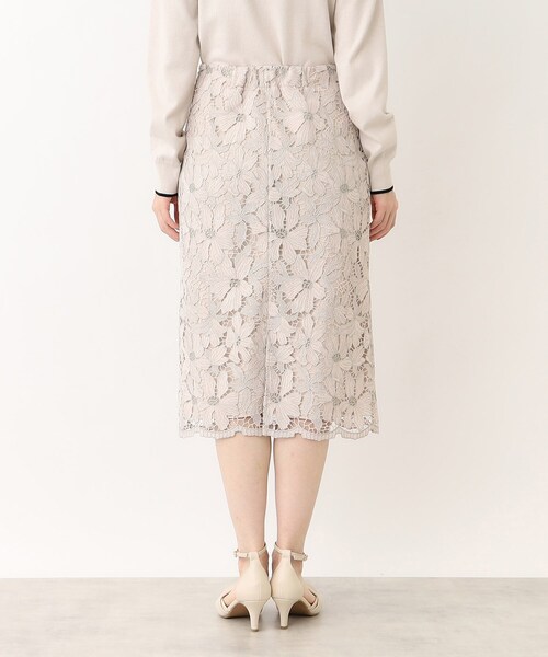 index（インデックス）の「◆≪S-LLsize≫ 定番人気 レースタイトスカート/ラメアソート【洗濯機洗い可】（スカート・レディース・ライトグリーン系/チャコールグレー/ベージュ系その他7・36/42/38/40）」の21枚目の写真