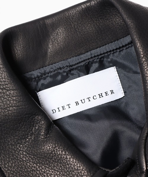 DIET BUTCHER(ダイエットブッチャー)の「DIET BUTCHER/ダイエットブッチャー Varsity jacket バーシティジャケット(テーラードジャケット・メンズ・ブラック/グレー・2/1)」の20枚目の写真