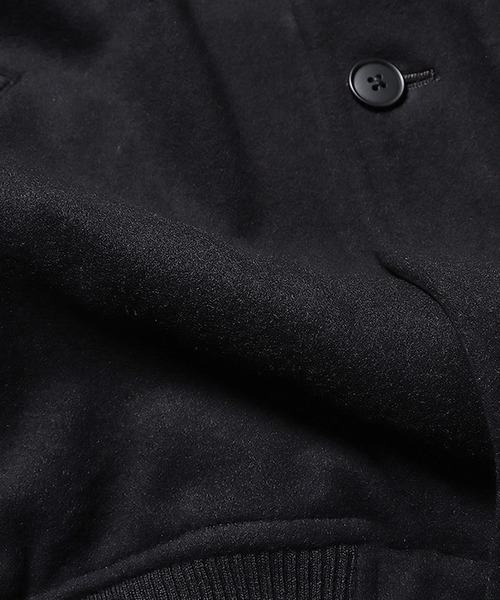 DIET BUTCHER(ダイエットブッチャー)の「DIET BUTCHER/ダイエットブッチャー Varsity jacket バーシティジャケット(テーラードジャケット・メンズ・ブラック/グレー・2/1)」の10枚目の写真