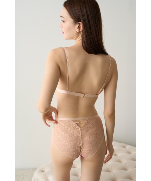 LILY BROWN(リリーブラウン)の「【LILY BROWN Lingerie】ブラレットセット/メニーハート(ブラ&ショーツ・レディース・ブラック/レッド・M/S)」の10枚目の写真
