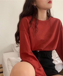 カラフルベーシック ロング 長袖 Tシャツ