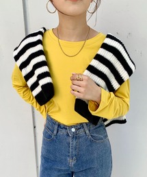 カラフルベーシック ロング 長袖 Tシャツ