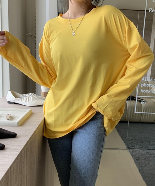 未使用 マルチカラー 長袖Tシャツ r230520005mob001v02.jpg