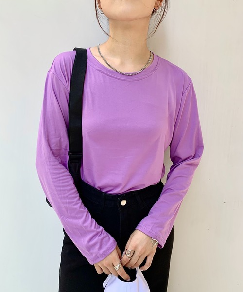 新品未使用Supreme カラフルパターン 長袖カットソー XL Supreme(シュプリーム) ワンポイント刺繍ロングカットソー