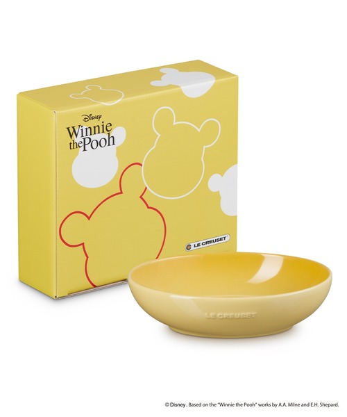 Le Creuset(ルクルーゼ)の「くまのプーさん/オーバル・ディッシュ 19cm クインスイエロー(食器・レディース・その他・19cm)」の2枚目の写真