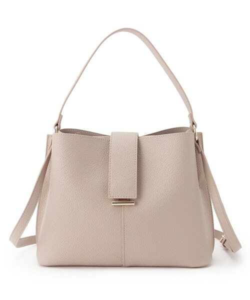 couture brooch（クチュールブローチ）の「◆ゴールドパーツハンドBAG（ハンドバッグ・レディース・ライトグレー/ベージュ/ブラック・00）」の3枚目の写真