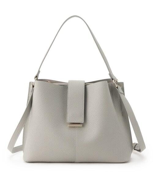 couture brooch（クチュールブローチ）の「◆ゴールドパーツハンドBAG（ハンドバッグ・レディース・ライトグレー/ベージュ/ブラック・00）」の6枚目の写真