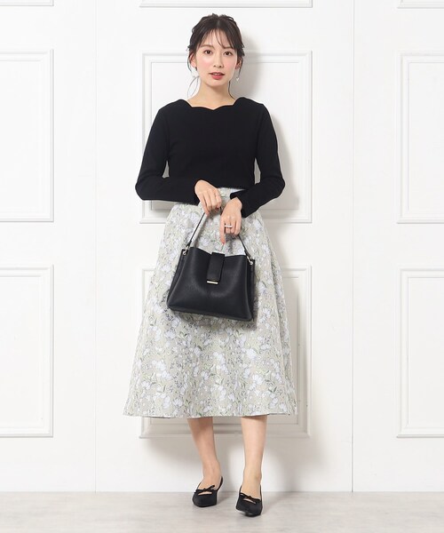 couture brooch（クチュールブローチ）の「◆ゴールドパーツハンドBAG（ハンドバッグ・レディース・ライトグレー/ベージュ/ブラック・00）」の16枚目の写真