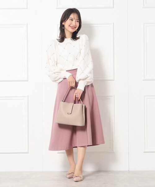 couture brooch（クチュールブローチ）の「◆ゴールドパーツハンドBAG（ハンドバッグ・レディース・ライトグレー/ベージュ/ブラック・00）」の19枚目の写真