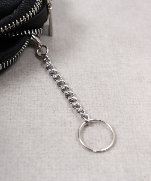 FUNALIVE（ファンアライブ）の「Pisoraro カラーコンビ　エコバッグ付スマホポシェット（ショルダーバッグ・レディース・ブラック/アイボリー・FREE）」の14枚目の写真