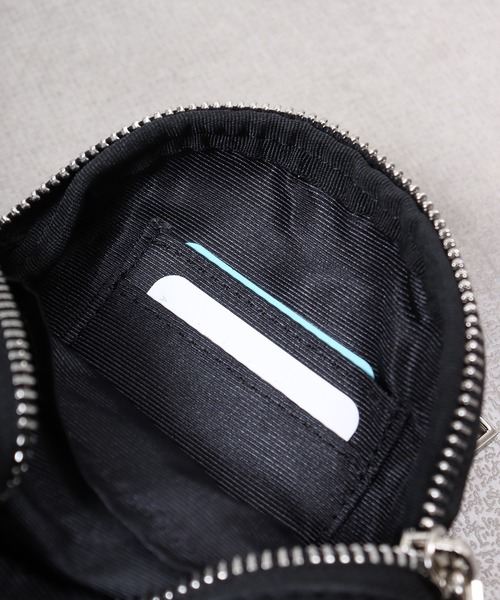 FUNALIVE（ファンアライブ）の「Pisoraro カラーコンビ　エコバッグ付スマホポシェット（ショルダーバッグ・レディース・ブラック/アイボリー・FREE）」の10枚目の写真
