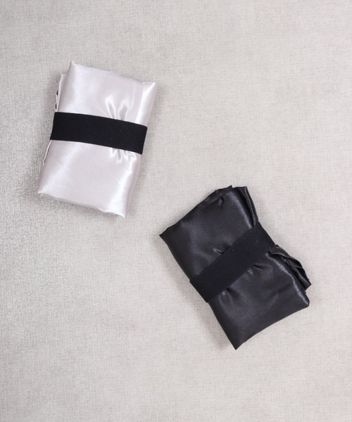 FUNALIVE（ファンアライブ）の「Pisoraro カラーコンビ　エコバッグ付スマホポシェット（ショルダーバッグ・レディース・ブラック/アイボリー・FREE）」の19枚目の写真