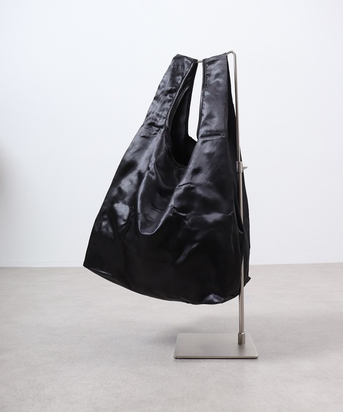 FUNALIVE（ファンアライブ）の「Pisoraro カラーコンビ　エコバッグ付スマホポシェット（ショルダーバッグ・レディース・ブラック/アイボリー・FREE）」の20枚目の写真