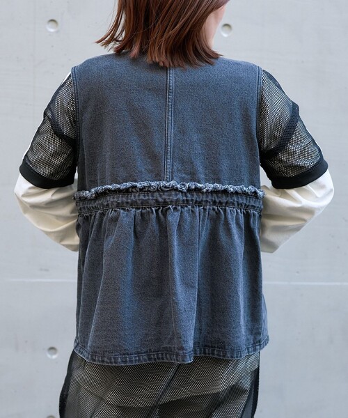 FREAK'S STORE（フリークスストア）の「切替 フリル リボン