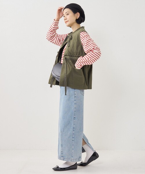 FREAK'S STORE（フリークスストア）の「切替 フリル リボン