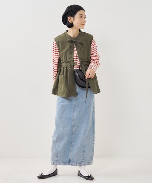 FREAK'S STORE（フリークスストア）の「切替 フリル リボン