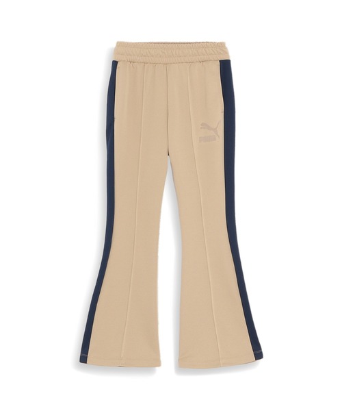 PUMA（プーマ）の「PUMA プーマ ウィメンズ T7 ニットパンツ（その他パンツ・レディース・ブラック/ベージュ系その他/グリーン・LARGE/MEDIUM/X-LARGE/SMALL）」の2枚目の写真