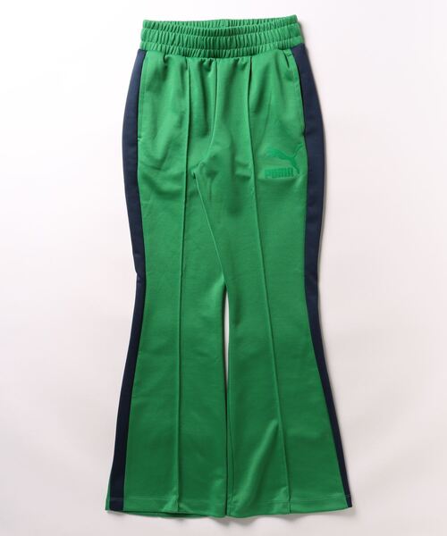 PUMA（プーマ）の「PUMA プーマ ウィメンズ T7 ニットパンツ（その他パンツ・レディース・ブラック/ベージュ系その他/グリーン・LARGE/MEDIUM/X-LARGE/SMALL）」の9枚目の写真