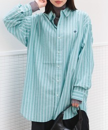 BEVERLY HILLS POLO CLUB | BEVERLY HILLS POLO CLUB/ストライプBIGシャツ(シャツ/ブラウス)