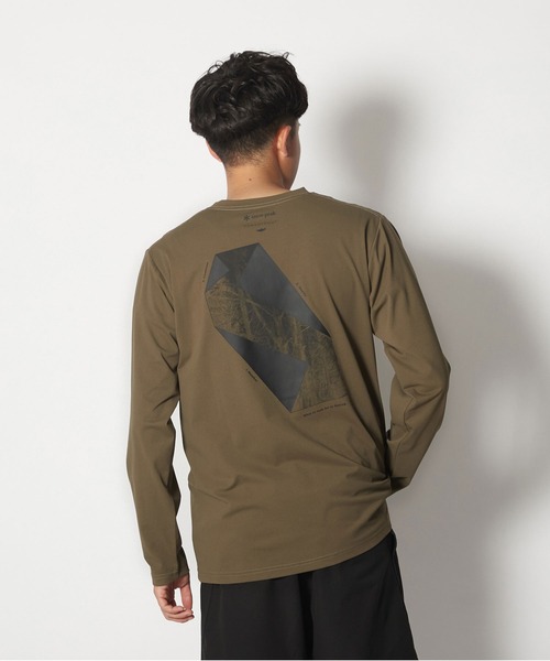 【セール】Toned Trout Photo Long Sleeve T-Shirt（Tシャツ/カットソー）｜Snow Peak（スノーピーク）