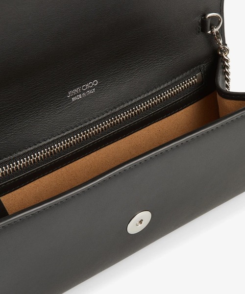JIMMY CHOO(ジミーチュウ)の「WALLET W/CHAIN(ハンドバッグ・レディース・ホワイト/ブラック・ONE SIZE)」の13枚目の写真