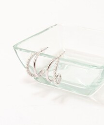 NOLLEY’S | プチ2ラインピアス(ピアス（両耳用）)