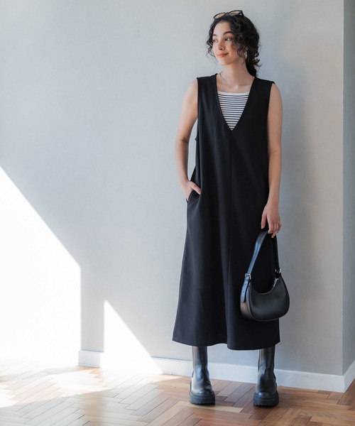 coca（coca）（コカ）の「ハーフムーンワンハンドルバッグ（ハンドバッグ・レディース・ブラック/アイボリー・ONE SIZE）」の13枚目の写真