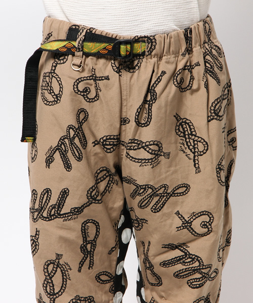 ALDIES（アールディーズ）の「Rope Pants ロープ柄クライミングパンツ（その他パンツ・メンズ・ベージュ/ネイビー・SMALL/MEDIUM/LARGE/X-LARGE）」の6枚目の写真