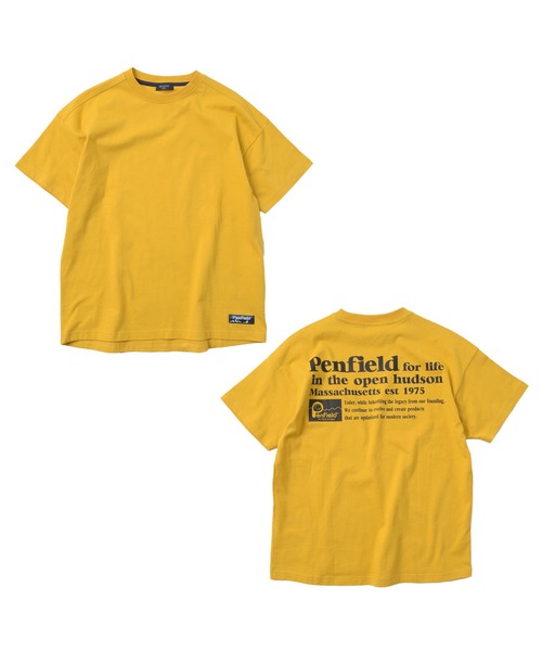 PEN FIELD(ペンフィールド)の「【Penfield】USAコットン・バックロゴ半袖Tシャツ(Tシャツ/カットソー・キッズ・イエロー/ブラック/グレー/ブルー・140cm/150cm/160cm/170cm)」の8枚目の写真
