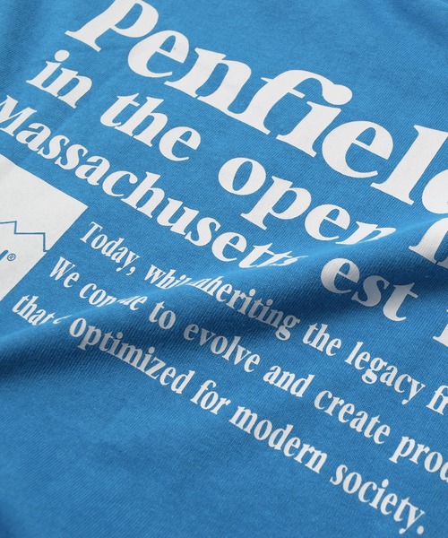 PEN FIELD(ペンフィールド)の「【Penfield】USAコットン・バックロゴ半袖Tシャツ(Tシャツ/カットソー・キッズ・イエロー/ブラック/グレー/ブルー・140cm/150cm/160cm/170cm)」の12枚目の写真
