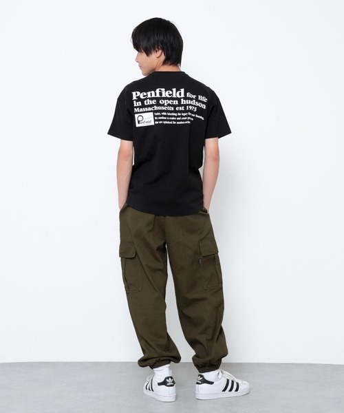 PEN FIELD(ペンフィールド)の「【Penfield】USAコットン・バックロゴ半袖Tシャツ(Tシャツ/カットソー・キッズ・イエロー/ブラック/グレー/ブルー・140cm/150cm/160cm/170cm)」の14枚目の写真