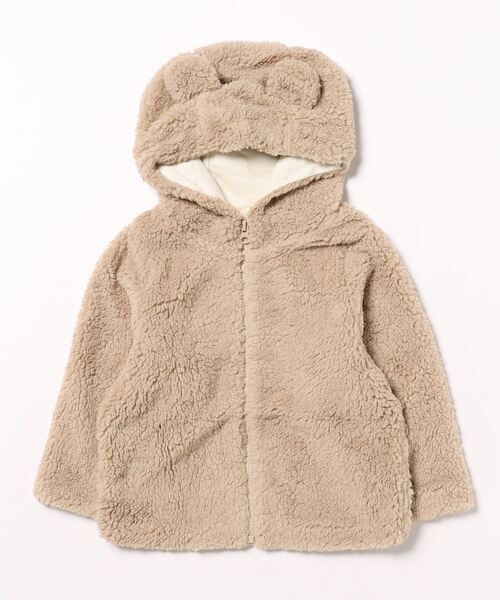 【セール】◆Quincy Mae◆BEAR JACKET || SAND（その他ベビー用品）｜IO（イオ）（イオ）