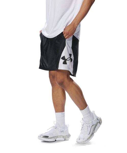 UNDER ARMOUR(アンダーアーマー)の「UAベースライン マネー ショーツ(バスケットボール/メンズ)(その他パンツ・メンズ・ブラック・M/L/S/XL/XXL/3XL)」の1枚目の写真