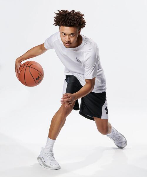 UNDER ARMOUR(アンダーアーマー)の「UAベースライン マネー ショーツ(バスケットボール/メンズ)(その他パンツ・メンズ・ブラック・M/L/S/XL/XXL/3XL)」の6枚目の写真