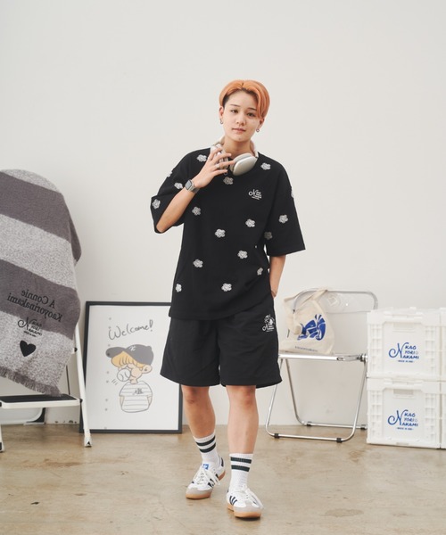 Tシャツ・カットソー asif CALIE CALIETIVE TSHIRT BKS523 Seville Skyline T-Shirt - Black - CEA CAPA Shop