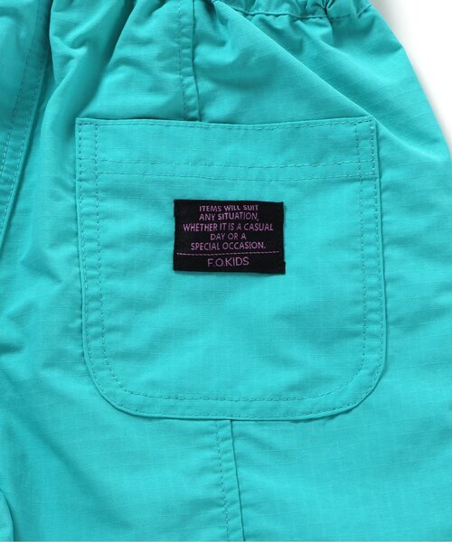 F.O.KIDS(エフオーキッズ)の「カラースキームショーツ(その他パンツ・キッズ・イエロー/オレンジ/チャコール/ターコイズブルー・140/120/100/160)」の8枚目の写真