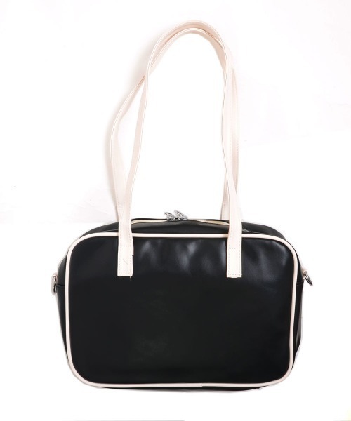 Mayree（メイリー）の「【urge select】クリアポケット スクールバッグ【A4サイズ収納可能】（ショルダーバッグ・レディース・ブラック/ホワイト・FREE）」の18枚目の写真