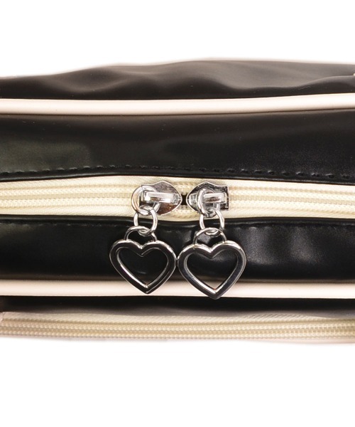 Mayree（メイリー）の「【urge select】クリアポケット スクールバッグ【A4サイズ収納可能】（ショルダーバッグ・レディース・ブラック/ホワイト・FREE）」の19枚目の写真