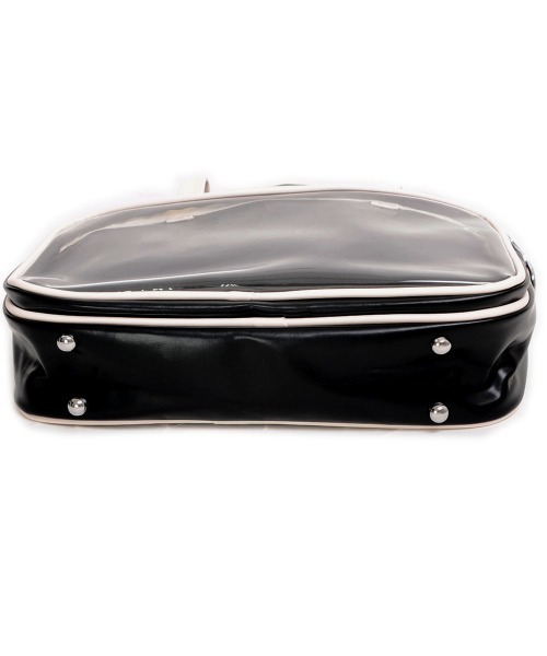 Mayree（メイリー）の「【urge select】クリアポケット スクールバッグ【A4サイズ収納可能】（ショルダーバッグ・レディース・ブラック/ホワイト・FREE）」の20枚目の写真