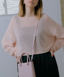 Lil Ambition（リルアンビション）の「ショートニットプルオーバー（ニット/セーター）」