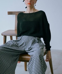 Lil Ambition（リルアンビション）の「ショートニットプルオーバー（ニット/セーター）」