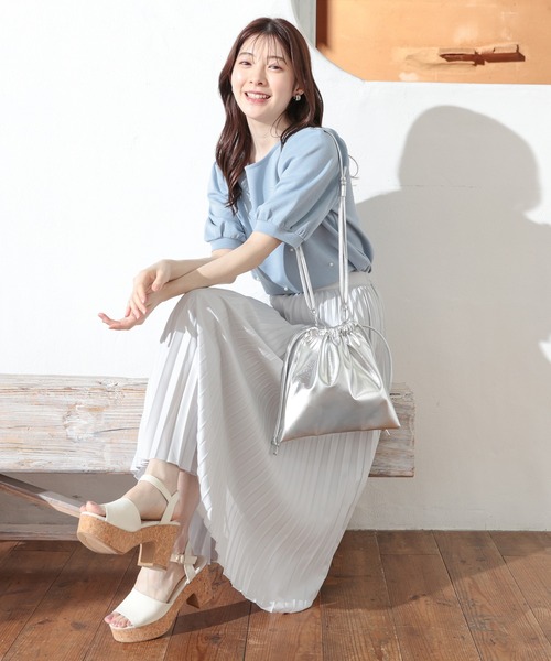 2way巾着バッグ（ショルダーバッグ）｜Honeys（ハニーズ）の