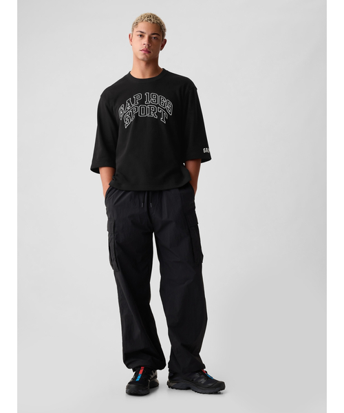セール】GAP1969ロゴ オーバーサイズ クルーネック スウェット