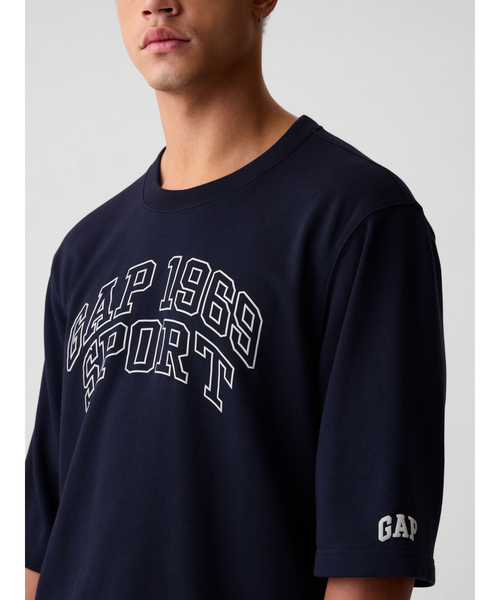 セール】GAP1969ロゴ オーバーサイズ クルーネック スウェット