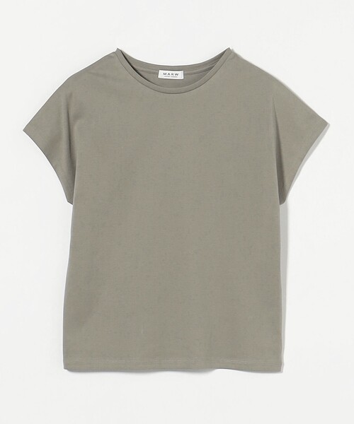 MARW UNITED ARROWS（マルゥ ユナイテッドアローズ）の「＜MARW UNITED ARROWS＞ベーシック クルーネック Tシャツ ‐汗ジミ防止‐（Tシャツ/カットソー・レディース・ダークグレー/ホワイト/ブラック/オリーブ/クリーム・FREE）」の16枚目の写真